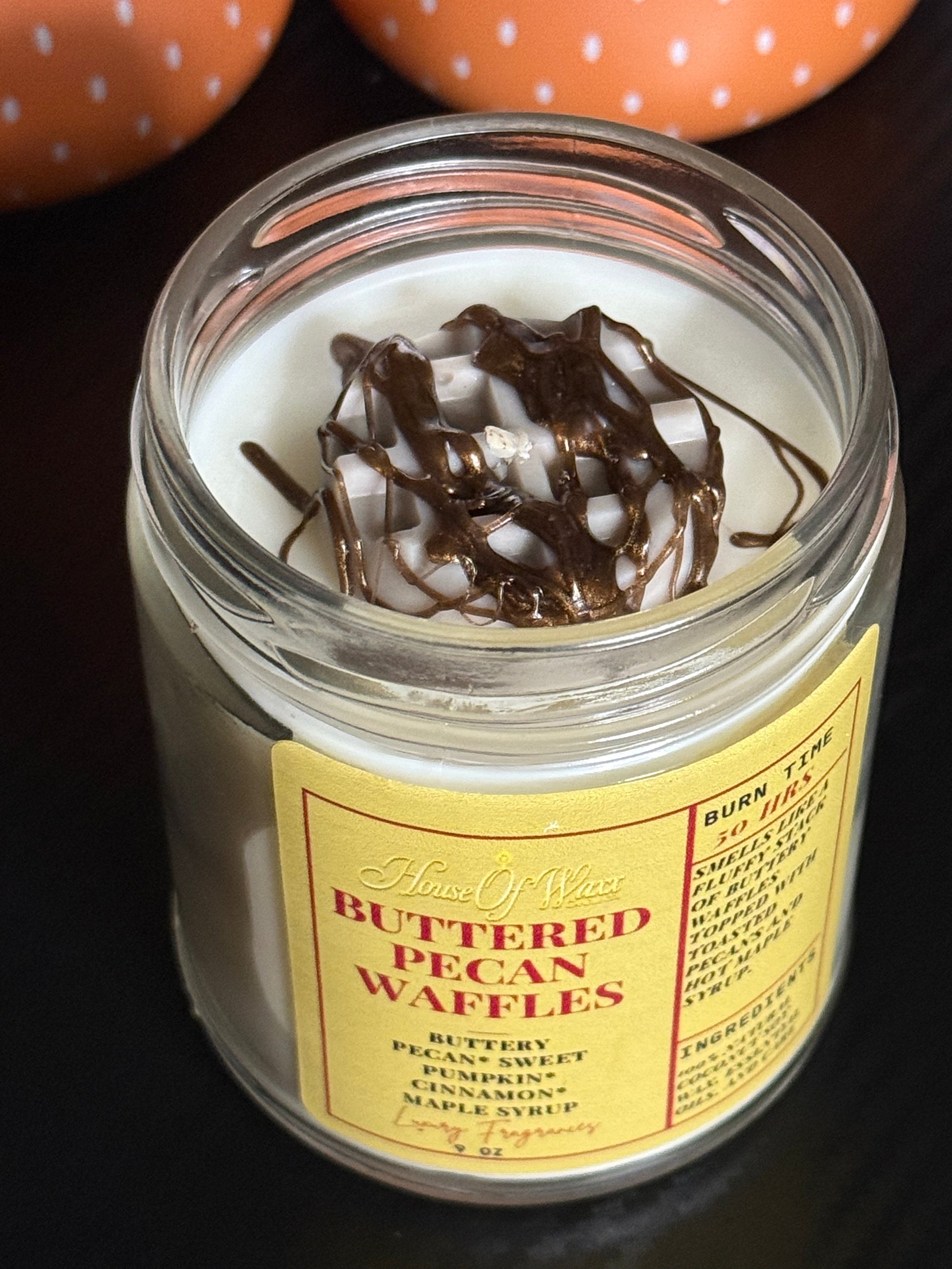Buttered Pecan Waffles candle